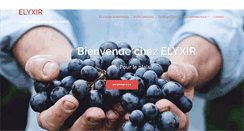 Desktop Screenshot of elyxir.fr
